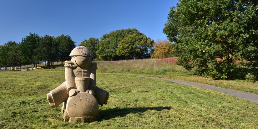 The "Nelson" Sculpture at Nelson Wern Park